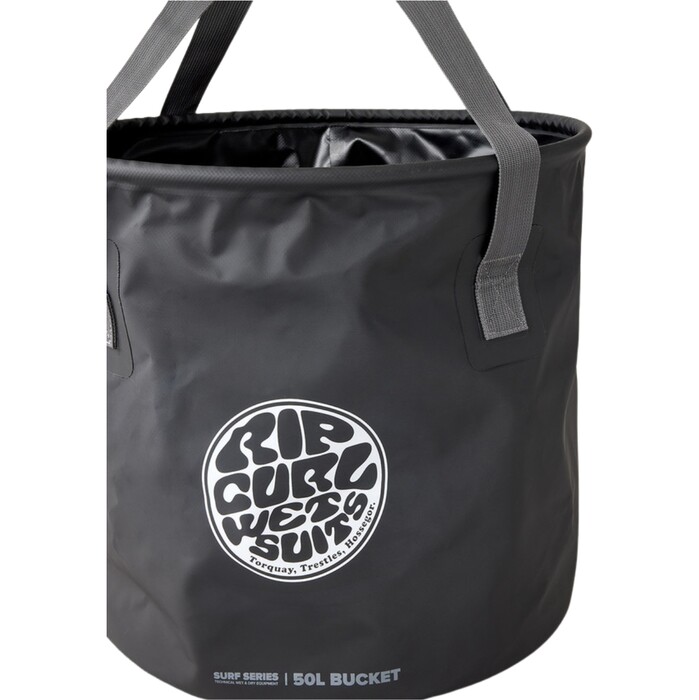 2024 Rip Curl Surf Series 50L Cubo Cambiador 14RMUT - Black / Grey